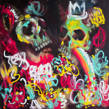 Skully Mates (Limited Edition) - Fine Art Print